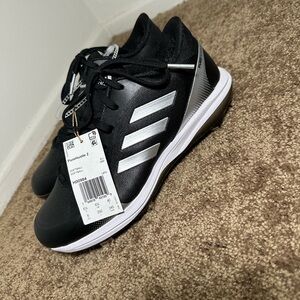 Adidas Pure Hustle 2.0 Softball Metal Cleats.  size 8